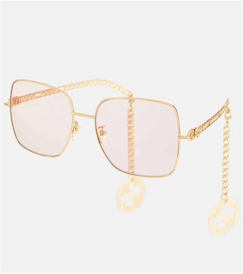 glasses with chain gucci|official Gucci glasses.